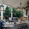 thumbnail image 6 of Hinkley Lighting - Three Light Hanging Lantern - Anchorage - 3 Light Large, 6 of 11