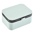 thumbnail image 2 of Travel Jewelry Case Organizer Earring Jewelry Display Storage Box Case Organizer Pu Jewelry Organizer Box Stylish And Compact For Earrings Jewelry Display Jewelry Organizers And Storage, 2 of 9