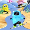 thumbnail image 2 of Car Mounted Cartoon Bear Doll, Center Console, Dynamic Decoration Car Creative Sliding Bear, E6u3, 2 of 8