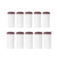 thumbnail image 1 of 10 Pcs -on Pool Cue Tips Nylon Snooker Cue Ferrule Billiard Accessories Fans Entertainment 12mm, 1 of 6
