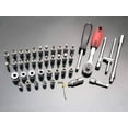 thumbnail image 3 of Socket Set - 46 Pieces, Big Red Box Spanner Socket Set 1-4" Car Repair Tool | Ratchet Wrench Set Hand Tool | Chrome Vanadium Steel, Extension Bar & Sliding T-Bar For Easy Operation Tool, 3 of 4