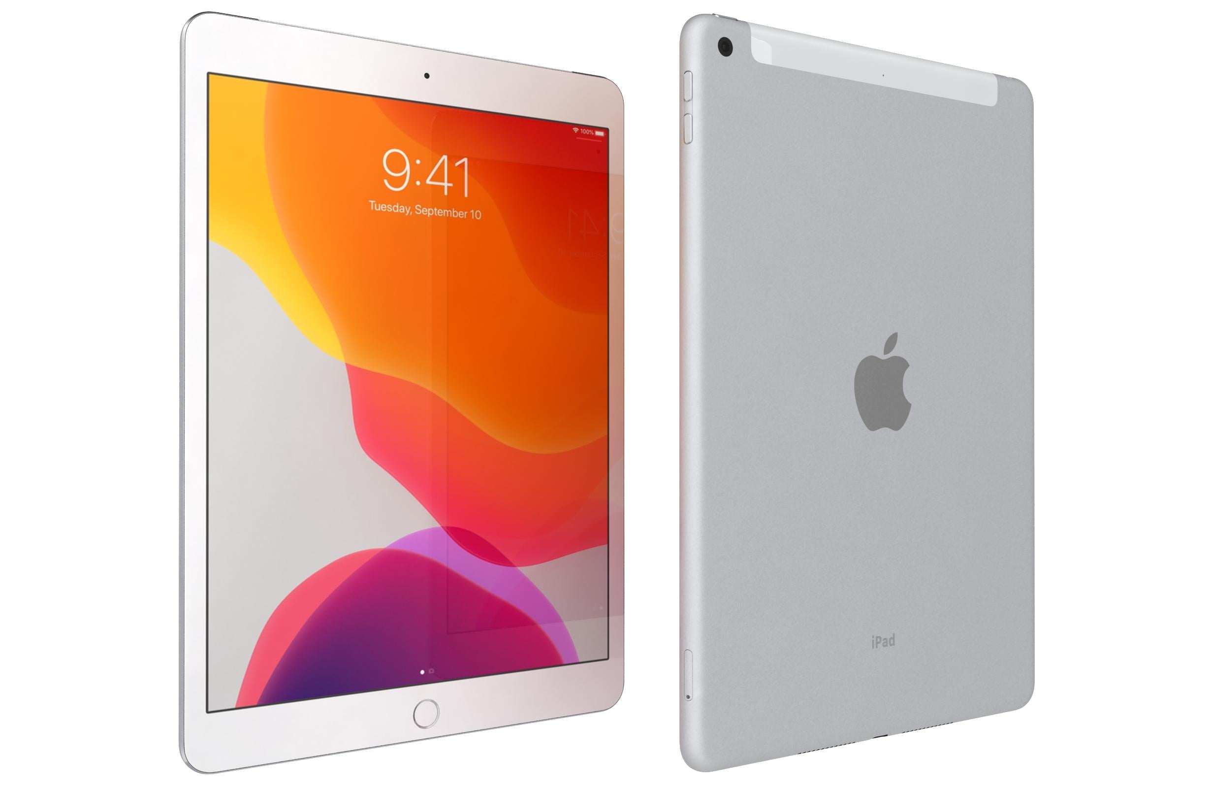 Pre-Owned Apple ipad 8th Generation 32 GB WiFi Silver (Fair)