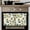 White, variant on Lemons Leaves Kitchen Towels Set of 3, Water Absorbent Dish Towel, Summer Fruits Floral Botanical Black Decorative Hand Towels - Quick Drying Cloth for Cooking Baking, 18x28 Inch