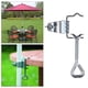thumbnail image 5 of Soporte de sombrilla para patio de servicio , soporte para sombrilla, soporte para sombrilla, abrazadera para pesca en la playa, abrazadera de m Macarena Soporte para sombrilla Clip fijo, 5 of 8
