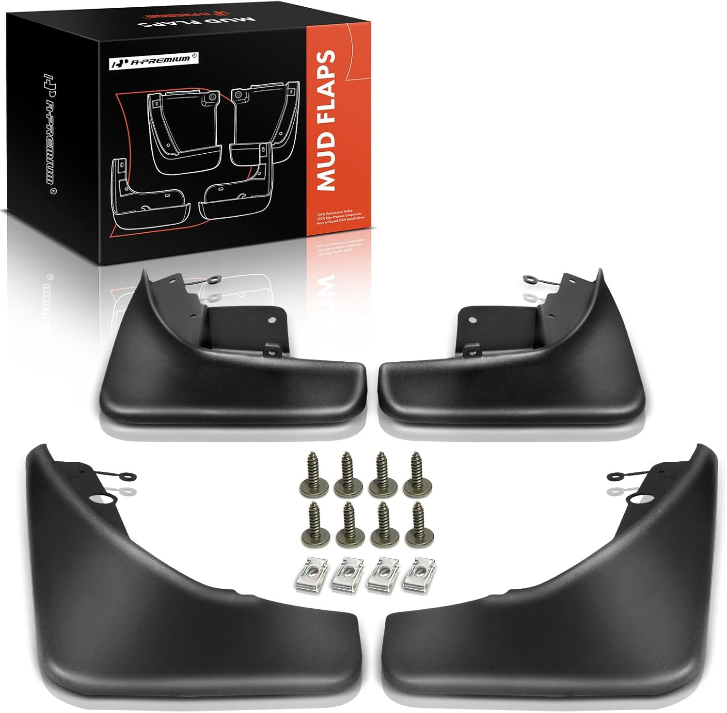A-Premium Car Splash Guards Mud Flaps Mudflaps Replacement for Jeep Grand Cherokee WK2 2011-2020 Front and Rear 4-PC Set