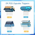 thumbnail image 5 of Scuba Diving Cake Decorations, 24pcs Scuba Diving Cupcake Topper Under The Sea Cupcake Topper Decor for Scuba Diving Birthday Deep Sea Diving Under Water Party Supplies, 5 of 5