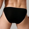 Yiwvw Fashion Mens Brief Cotton Underwear Shorts G-String Underpants BK/L