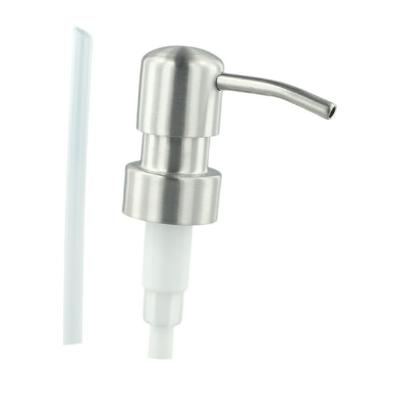 1Pcs 304 Stainless Steel Pump Head For Diy Jars Bottles Soap Lotion Dispenser Pump For Liquid Pumps Standard 28 400 Thread Home