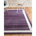 thumbnail image 4 of Rugs.com Angelica Collection Rug – 8' x 11' Violet Medium Rug Perfect For Living Rooms, Large Dining Rooms, Open Floorplans, 4 of 9