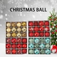thumbnail image 3 of Bobasndm 2.36 Inch Christmas Balls Ornaments,12PCS Colored Shatterproof Plastic Decorative Hanging Baubles Set for Xmas Tree Decor Holiday Party Wedding Decoration, 3 of 9