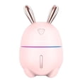 thumbnail image 1 of Humidificador ultrasónico Baoblaze difr de aire de niebla silenciosa 7 co luz tipo USB 300ml Rosado, 1 of 8