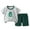 ZD-Dark Green, variant on Zanarzt Boy Fourth Of July Outfit Toddler Boys 4th of July Outfits Short Sleeve Letter Print T Shirts Shorts Set Little Boys Independence Day Summer Clothes 2Pcs White,6-9 Months