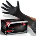 thumbnail image 1 of Guantes de nitrilo Venom Steel resistentes a productos químicos, negros, 6 ml L, 1 of 7