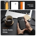 thumbnail image 3 of Funda para teléfono VRS DESIGN Damda Glide Pro para iPhone 15 Plus, color caqui, 3 of 7