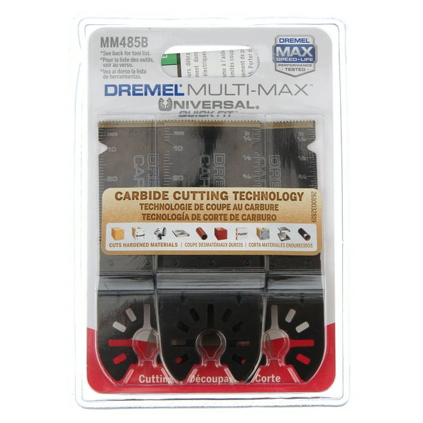 Dremel MM485B Universal Carbide Flush Cut Blade (3Pack)