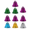 thumbnail image 2 of Bird  Toy, 10 Pcs Colourful Bells Bird DIY Accessory Interactive Bell Toys For Parrots Budgie Parakeet Cockatiel, 2 of 8