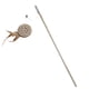 thumbnail image 1 of Juguete interactivo para gatos con plumas y palo de madera. Estimula los instintos naturales., 1 of 3