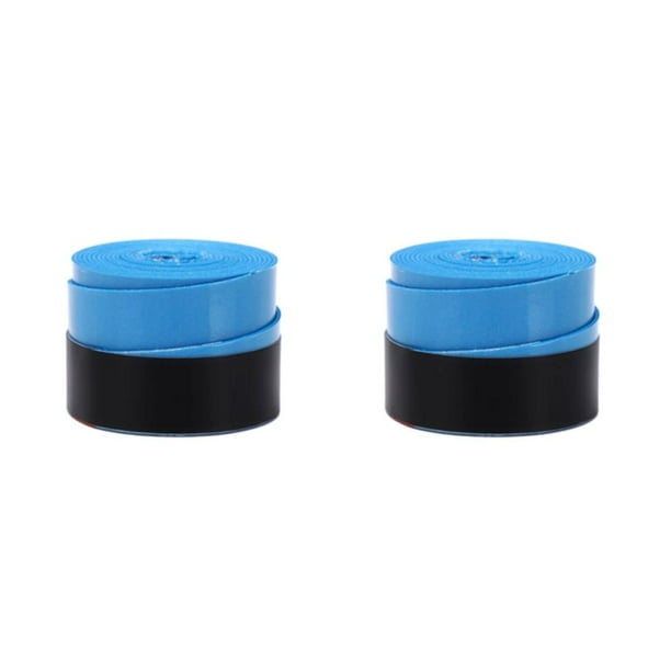 Cinta de Agarre Wosthever para Raqueta de Bádminton Larga Duración Over Grip Azul 2Conjunto