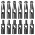 thumbnail image 1 of Luxshiny Pièces de Réparation de Queue de Parapluie 18 Pcs Perles en Plastique Gris pour Mise à Niveau, 1 of 8