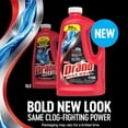 thumbnail image 2 of Drano Max Gel Drain Clog Remover & Cleaner, Fast-Acting to Unclog Standing Water & Remove Hair, Grease & Food Blockages, Safe for all Pipes & Septic, Kitchen Sinks, Bathroom Showers, 80 Oz, 2 Pack, 2 of 4