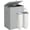 Gray, variant on BGTREND 150L Double Laundry Hamper with Lid, 2 Removable Washing Bags with Handles, Large Clothes Sorter for Easy Separation (Beige)