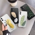 thumbnail image 2 of Funda de teléfono Simple Plum Blossom Leaf para iPhone 13 12 11 14 Pro Max Mini XS XR X 7 8 Plus SE 2020, funda de TPU transparente suave Tan Jianjun unisex, 2 of 2