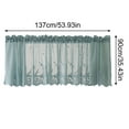 thumbnail image 3 of Lace Short Curtain*1 Piece Window for Kitchen Rod Window Room Darkening Small Window Curtains for Living Room Long 1 Panel, 3 of 9