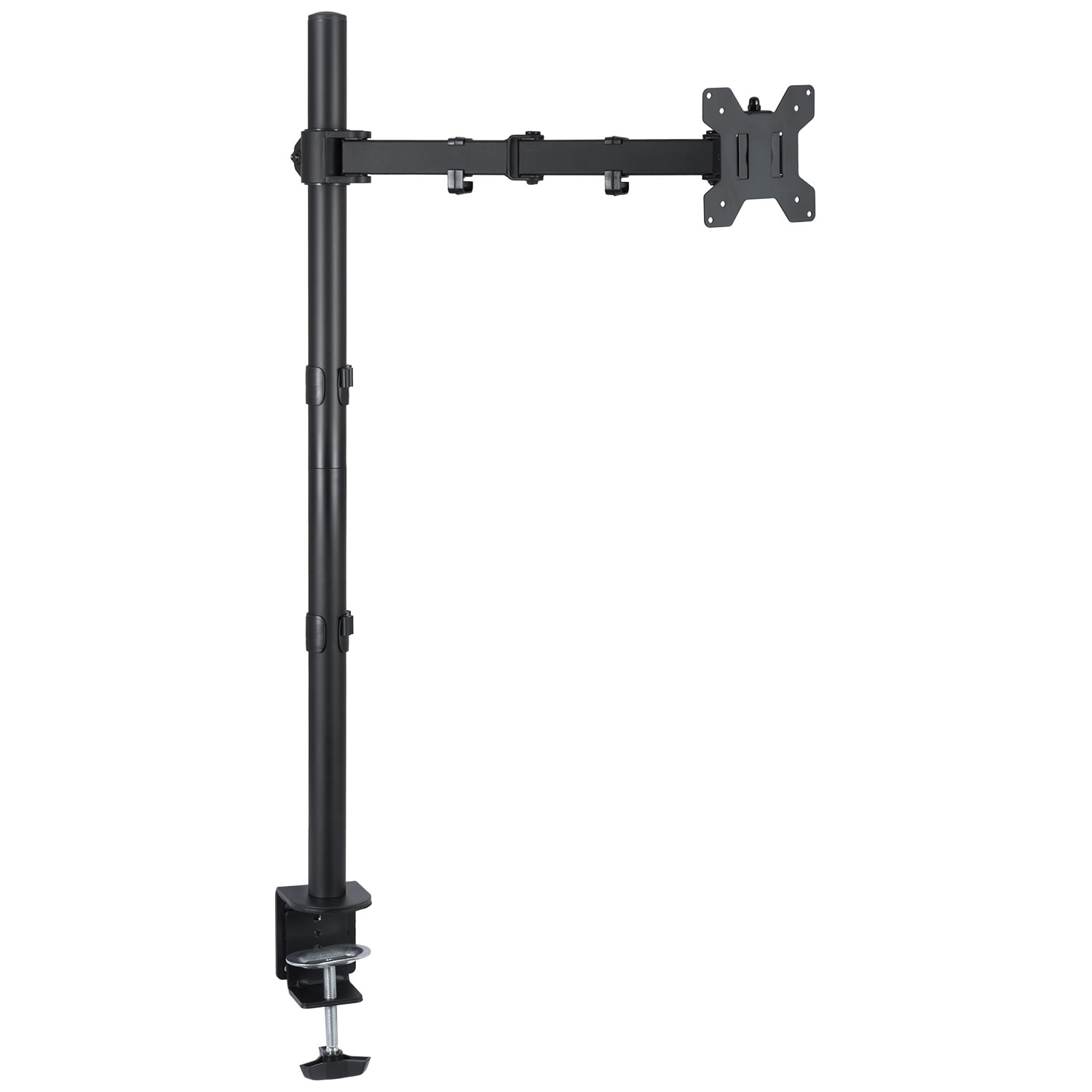 Extra Tall Adjustable Monitor Desk Mount Stand up to 27" Monitor