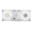 thumbnail image 3 of Notebook DRS03 Folding Laptop Cooling Pad Double Fans LED Blue Light Notebook Computer Cooler, 3 of 7