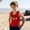 A378 Red, variant on Xdegoge Kids Boys Grumpy Face Graphic Tank Top Funny Angry Expression Sleeveless Crewneck Summer Casual Undershirts Breathable Stretchy School Playwear Active Shirts