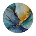 thumbnail image 4 of BANET Art Round Tablecloth Colorful Ink Liquid Mixed Creative Artwork Table Cloth Polyester Tablecloths for Home Decor, Parties, Picnic 31"-35, 4 of 8