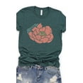 thumbnail image 6 of Retro Bloom Floral Graphic Tee T-Shirt PLUS, 6 of 6