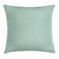 thumbnail image 1 of Ivory and Blue Throw Pillow Cushion Cover, Squares Rectangles and Spiral Lines Bicolor Geometric Composition, Decorative Square Accent Pillow Case, 18 X 18 Inches, Pale Blue and Ivory, by Ambesonne, 1 of 2