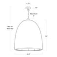 thumbnail image 2 of Regina Andrew 17-1002NAT Beehive 21" Wide Outdoor Pendant - Natural, 2 of 6