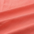thumbnail image 4 of TIMIFIS Hauts pour Femmes Grande Taille Mode Col Rond Manches Mi-Longues T-Shirt Surdimensionné Couleur Unie Décontracté Ample Basique, 4 of 5