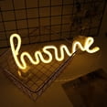thumbnail image 1 of LINLIN LED Neon Sign,Neon Sign Night Light Wall LED Neon Lamp USB Battery Powered Led Neon Light Sign for Home Bedroom Bar Party Decoration, 1 of 9