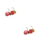 thumbnail image 4 of Pendientes estéticos Jumpingount para mujer 1 par plata, 4 of 6