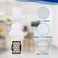 thumbnail image 3 of 2 Set HEPA Filter & Foam Felt Filter Replacement for Shark CZ500UKT/ CV100ukt/CZ2001/CZ351/CZ250UKT Vacuum Cleaner Replacement Parts, 3 of 6
