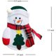 thumbnail image 3 of x 4 piezas Bolsa de cubiertos de Navidad Bolsa de cubiertos Soporte de cubiertos Decoración de Navidad Decoración de mesa Reno Muñeco de nieve Papá Noel en general JFHHH pequeña, 3 of 5