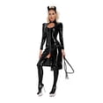 thumbnail image 1 of Sexy Lingerie Women Erotic Babydoll Clubwear Plus Size Open Mini Dress Black M, 1 of 5