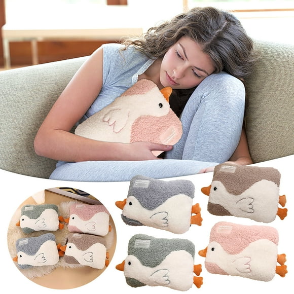Iumwxz Pillow Covers Silk Pillow Cases Hot Water Bag Jacket Warm Water Bag Set Warm Gloves Children'S and Winter Warmth Chair Cushion Green Plush Flash Deals
