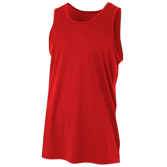 A4 Sport Tank For Men in Scarlet | N2359