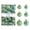 GN/4-6cm/26PC, variant on SRUILUO Christmas Ornaments Ball 26PCS, 1.18"/1.57"/2.36"/3.15in Shatterproof Christmas Bulbs, Hanging Decorations Balls for Wreath, Xmas Tree, Holiday, Wedding, Party Decor