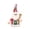 multicolor-1, variant on Christmas Fabric Figurines Set, Santa Snowman and Reindeer Tabletop Ornaments, Xmas Doll Decorations for Holiday Mantel Shelf Display