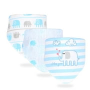 3pcs/set High Quality Baby Bibs Double Layers Cotton Infant Saliva Towel Toddler Boys Girls Cute Baby Bibs Bandanna Burp Cloth Elephant