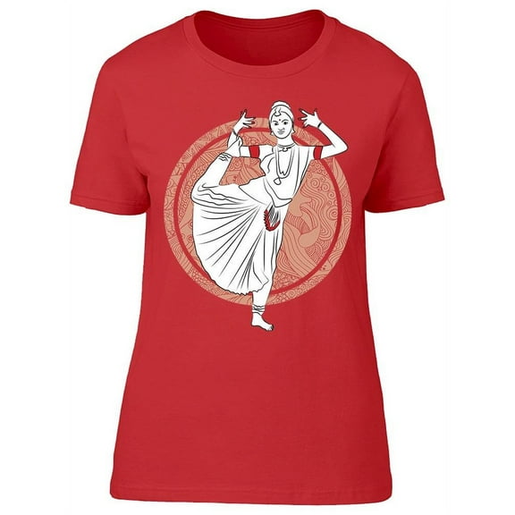 Classical Indian Dance T-Shirt Women -Image by Shutterstock, Female 3X-Large