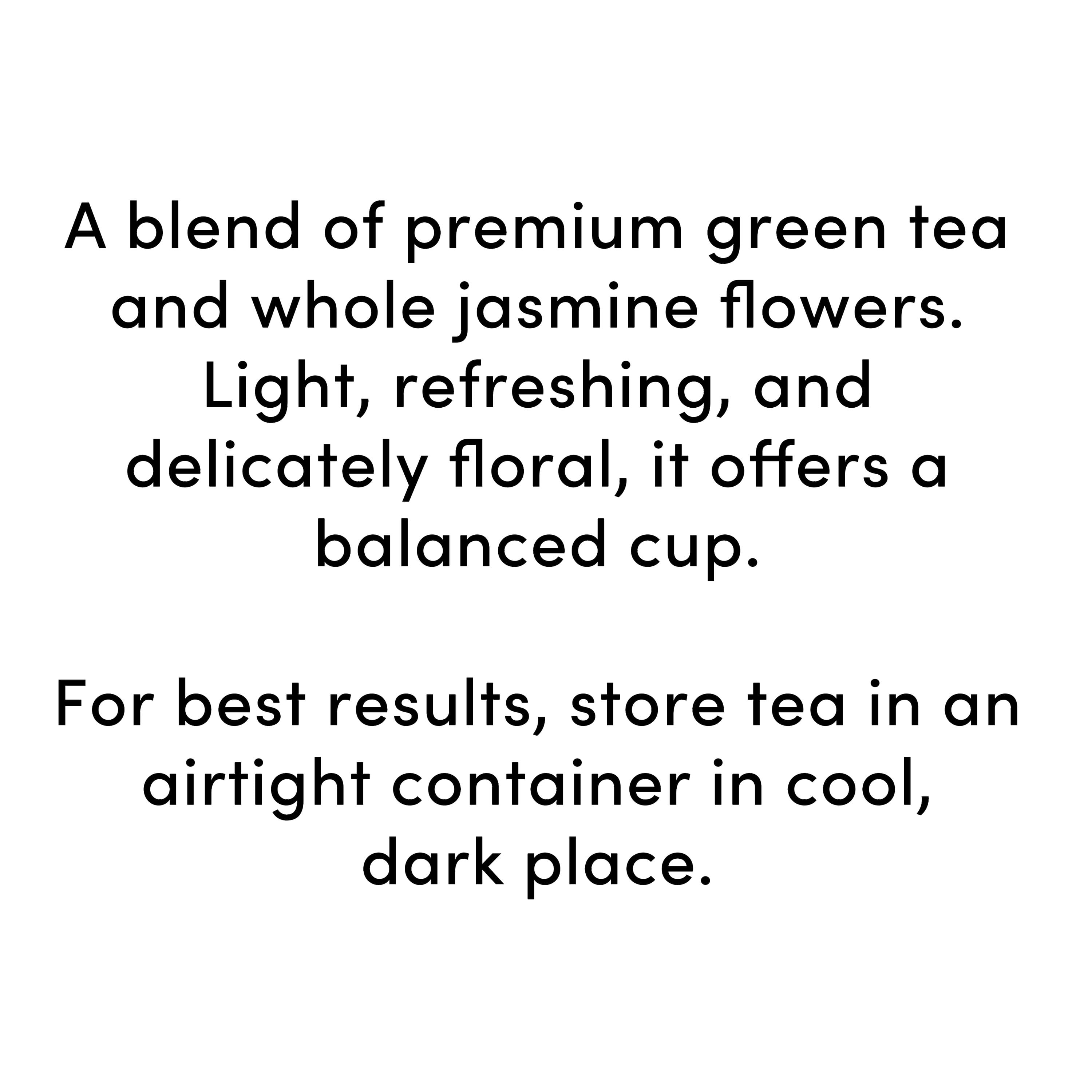 (6 pack) bettergoods Jasmine Green Tea Bags, 1.41 oz, 20 Pyramid Sachets