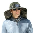 thumbnail image 2 of Ganfancp Protector de Cuello Sombrero de Sol de Chal Grande Sol de Verano Sombrero de Pescador Al Aire Libre Ventilador Recargable Solar de Viento Grande Rebajas Flash Deals 1X Sombrero, 1X Abanico, 2 of 3