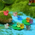 thumbnail image 7 of sixwipe 200 Pcs Luminous Mini Resin Ducks, 10 Colors Tiny Duck Glow in The Dark, Small Plastic Miniature Ducks Figures for Dollhouse Decor, Landscape Aquarium, Craft, Gifts Party Favors Toys, 7 of 7