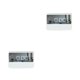 thumbnail image 2 of Billuyoard Despertador digital LED Despertar Cabecera Escritorio Snooze Relojes Hogar portátil Funciona con Espejo decorativo Blanco 2Conjunto, 2 of 6